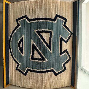 UNC Tarheel Folded Book